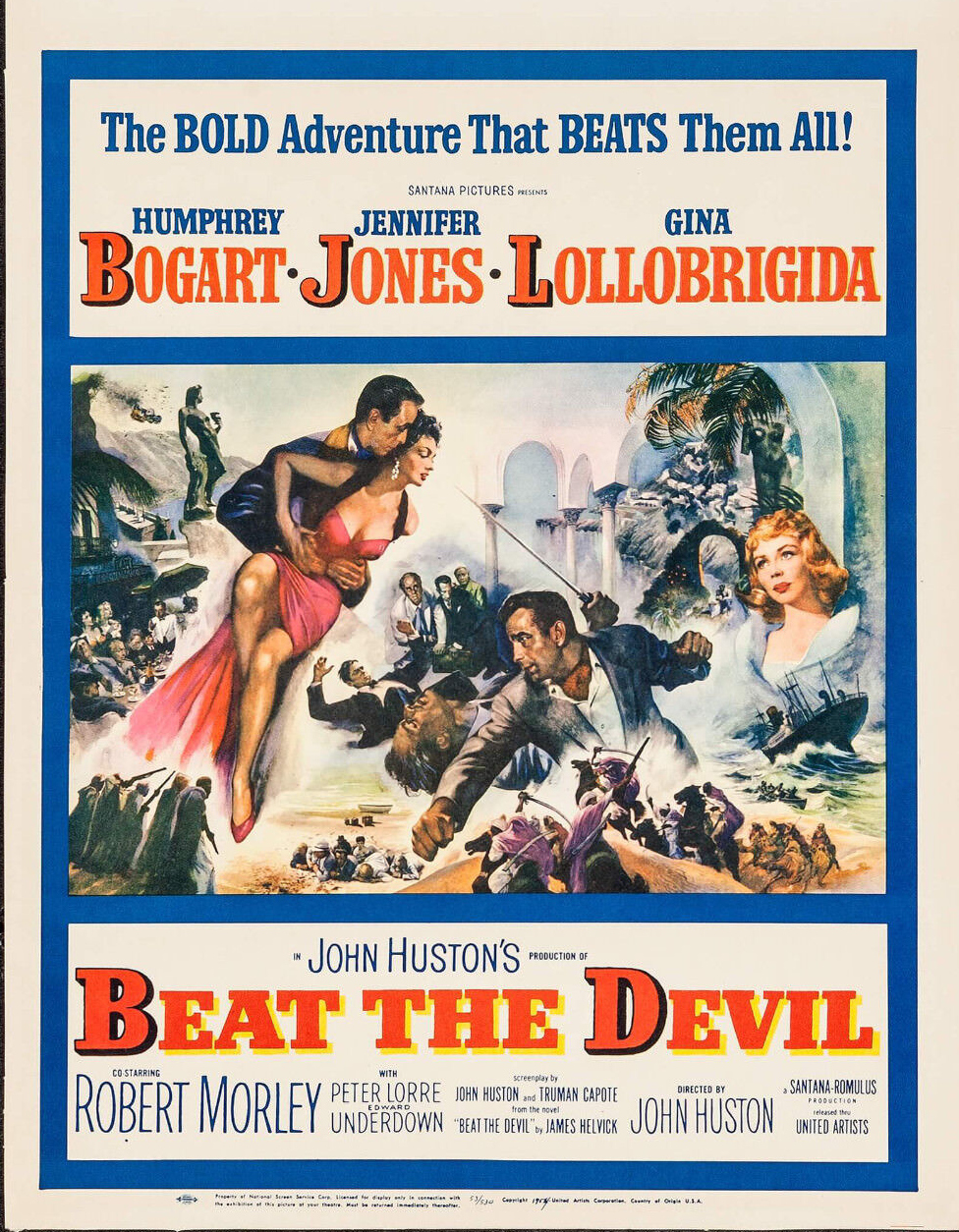 Beat the Devil poster