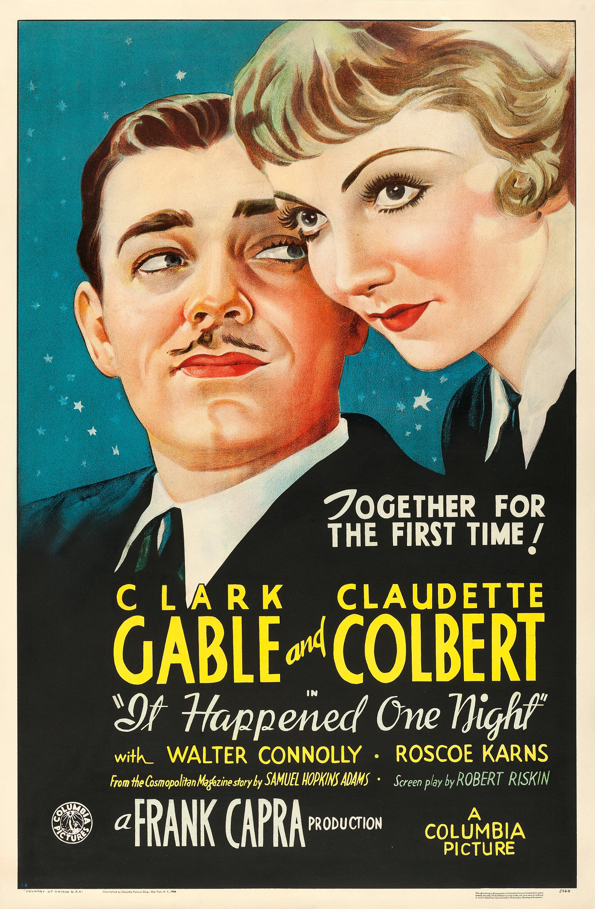 It Happened One Night poster