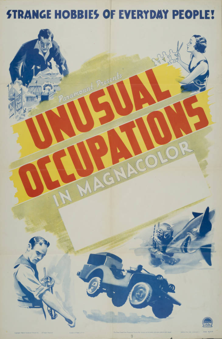 Unusual Occupations poster